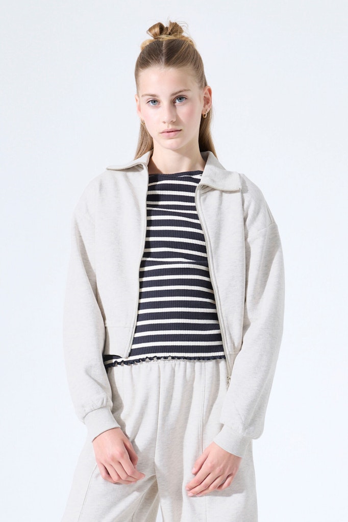 Garcia Mädchen Sweats & Sweatjacken Cream Melee