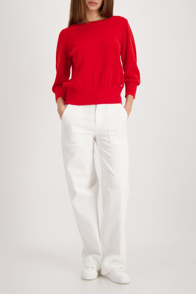 Monari Damen Pullover  Chilli Pepp