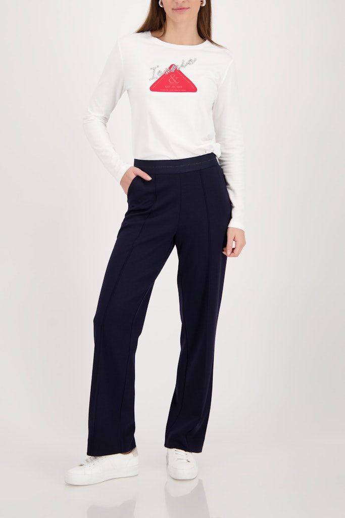 Monari Damen Hosen  Marine