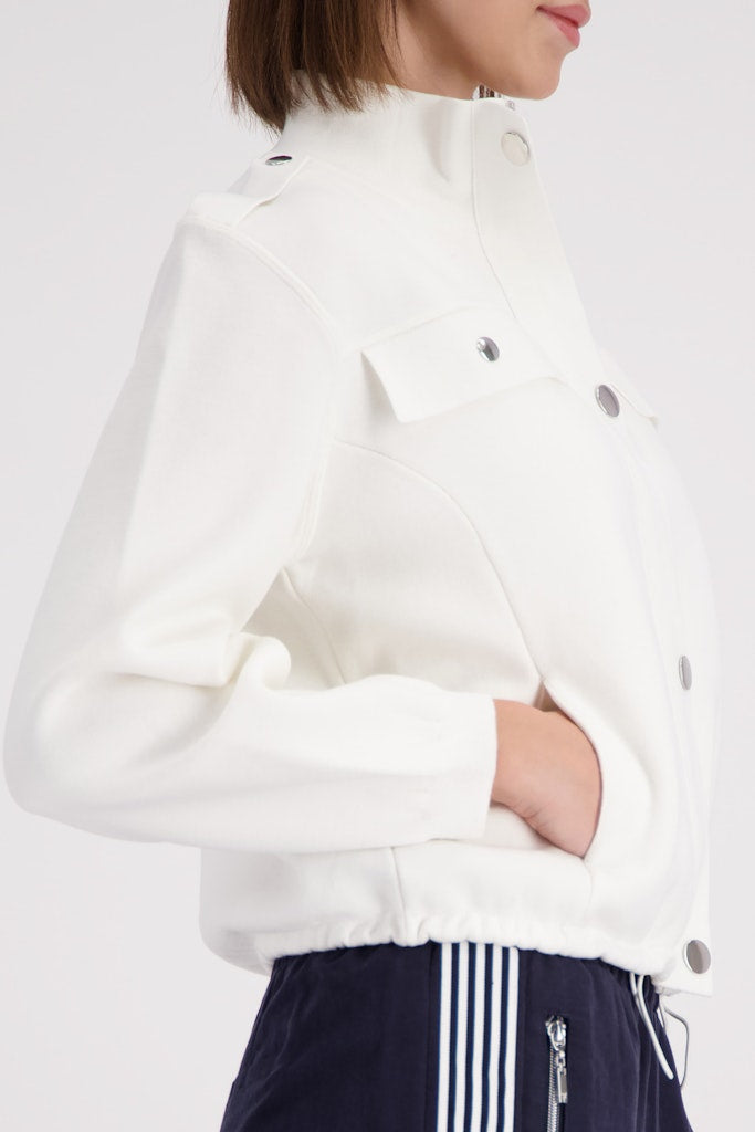 Monari Damen Strickjacken Off-White