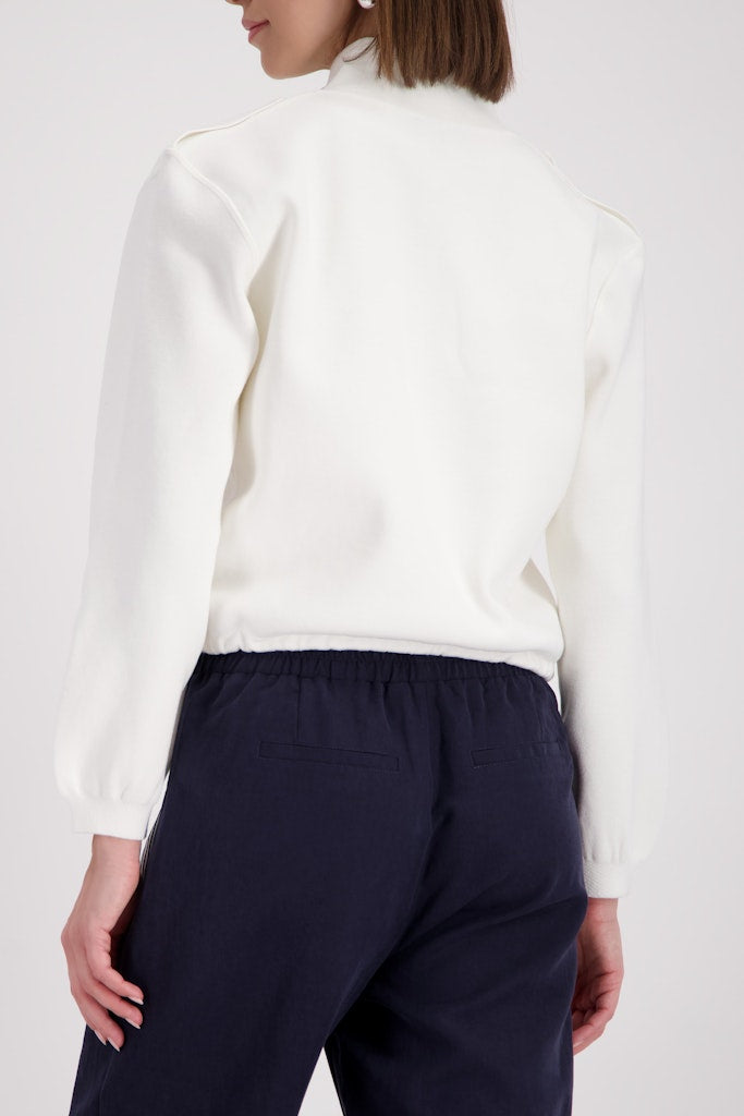 Monari Damen Strickjacken  Off-White