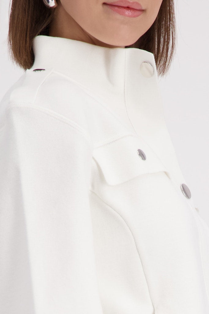 Monari Damen Strickjacken  Off-White