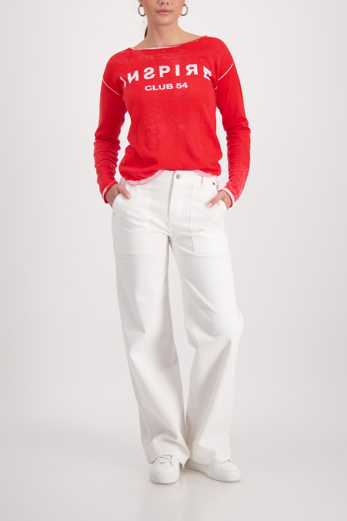 Monari Damen Pullover  Chilli Pepp