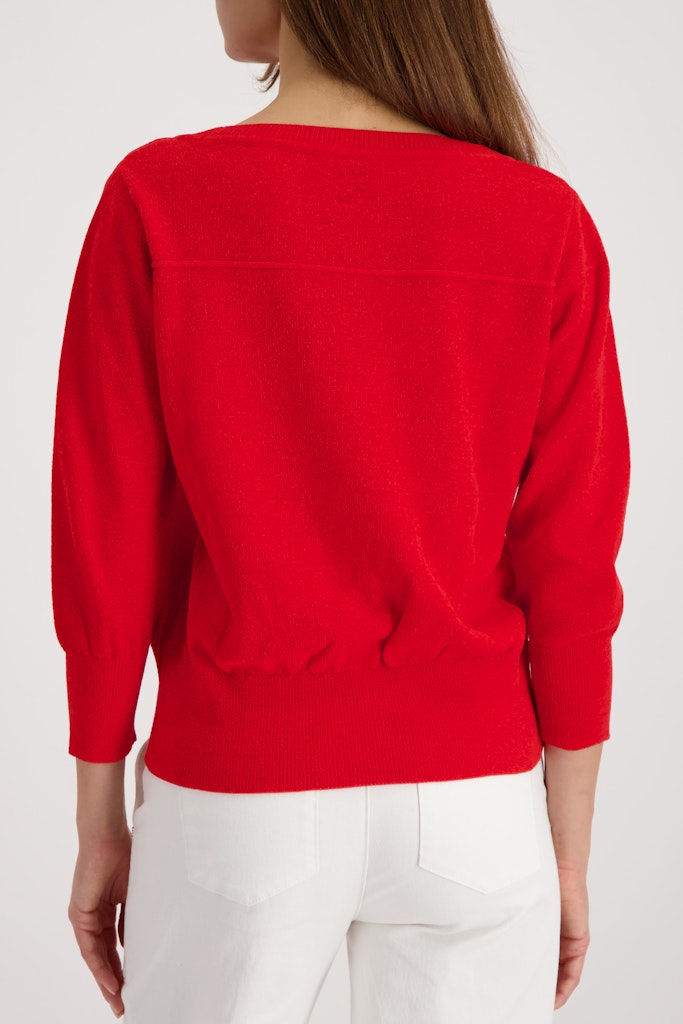Monari Damen Pullover Chilli Pepp
