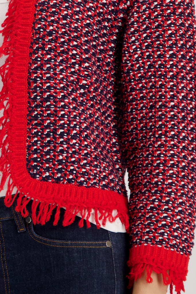 Monari Damen Strickjacken Marine