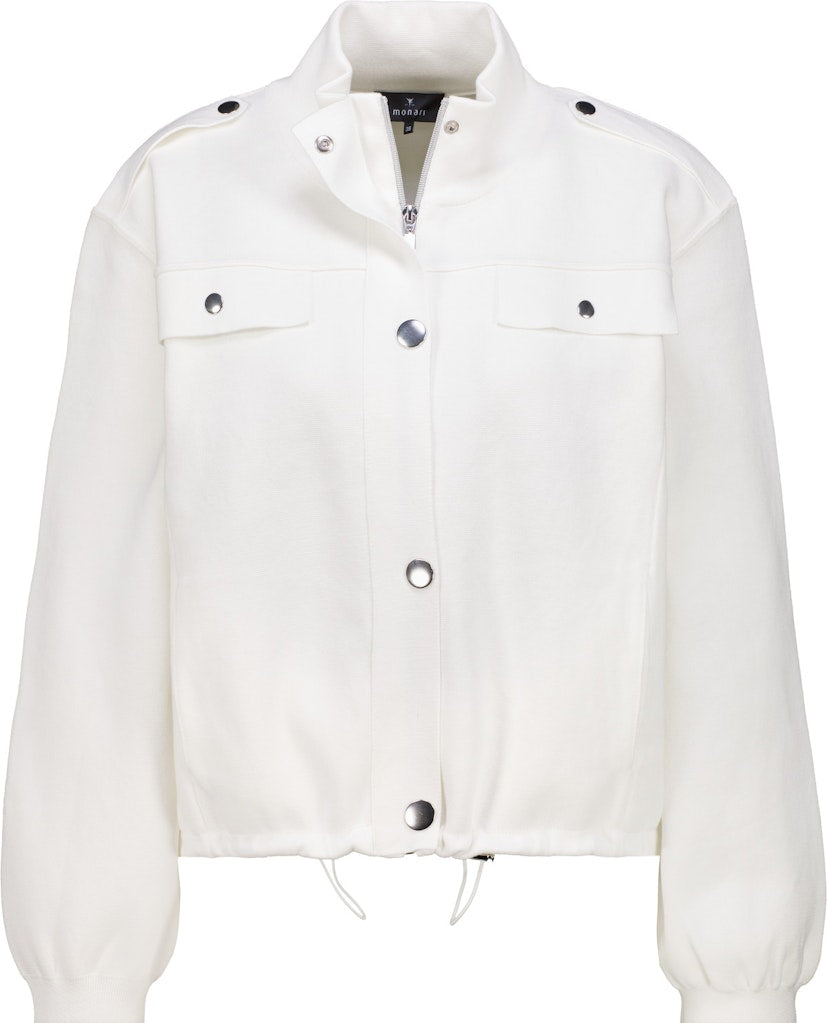 Monari Damen Strickjacken  Off-White