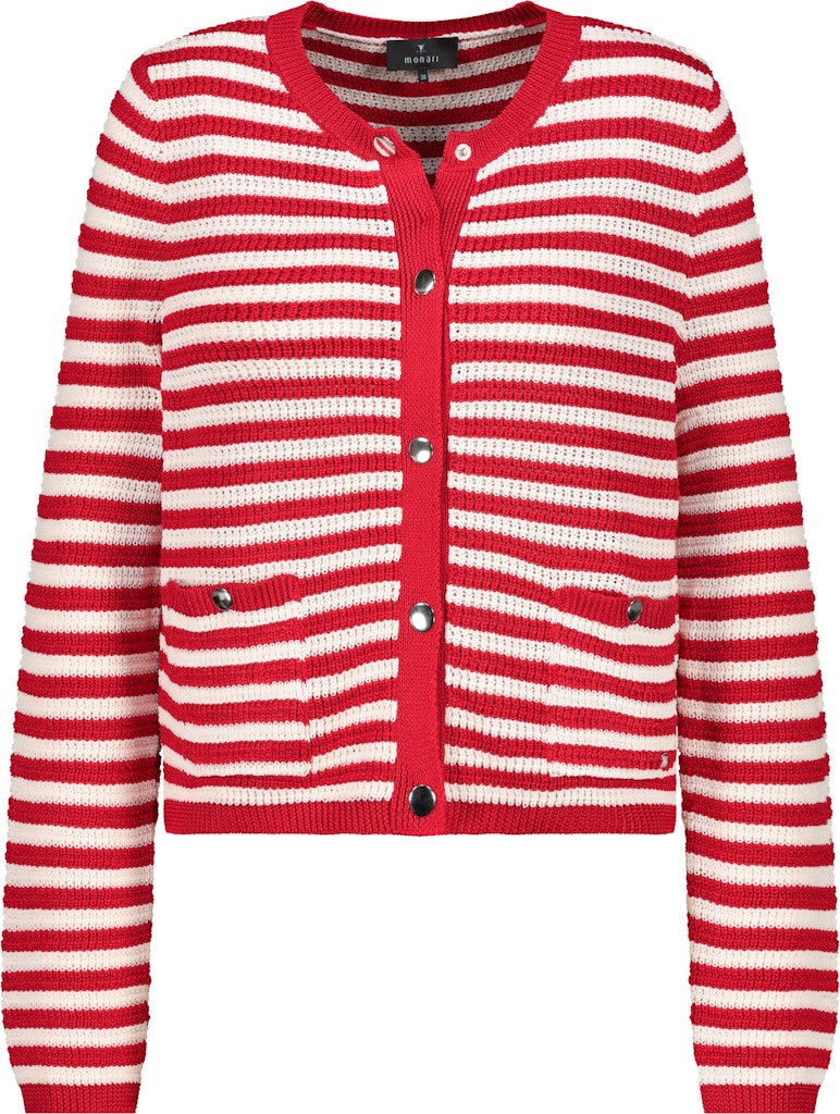 Monari Damen Strickjacken Chilli Pepp