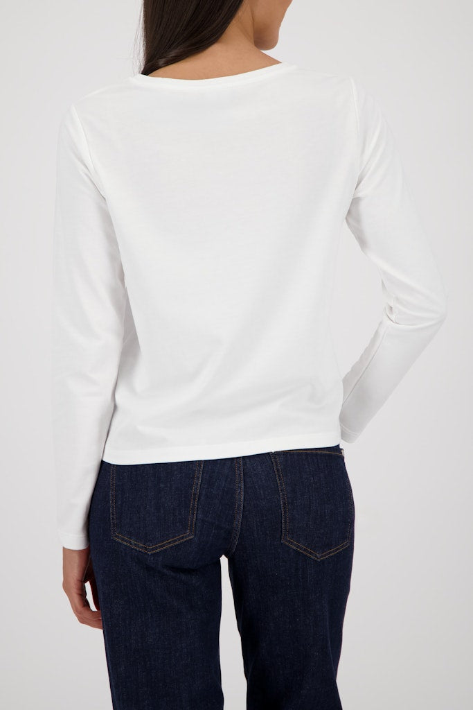 Monari Damen T-Shirts  Off-White