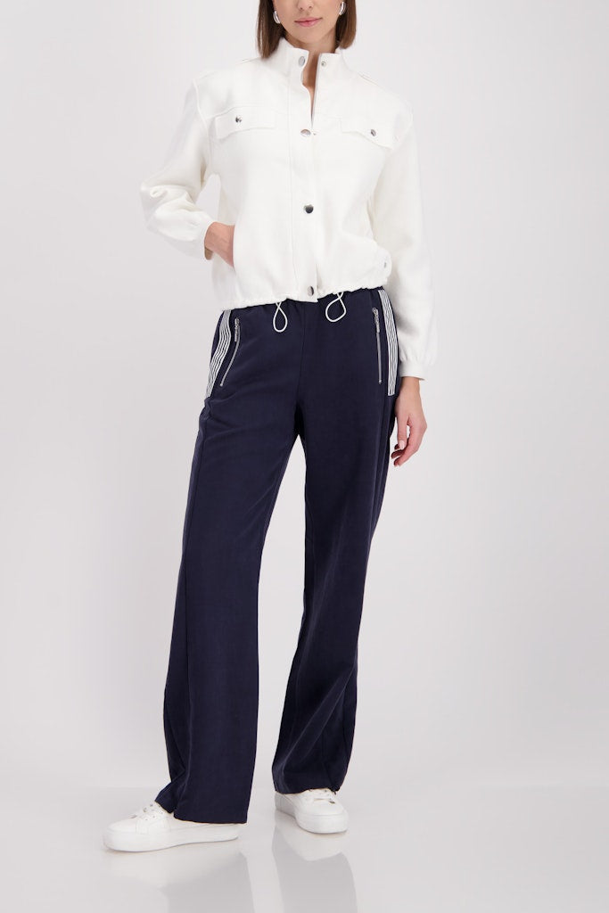 Monari Damen Strickjacken Off-White