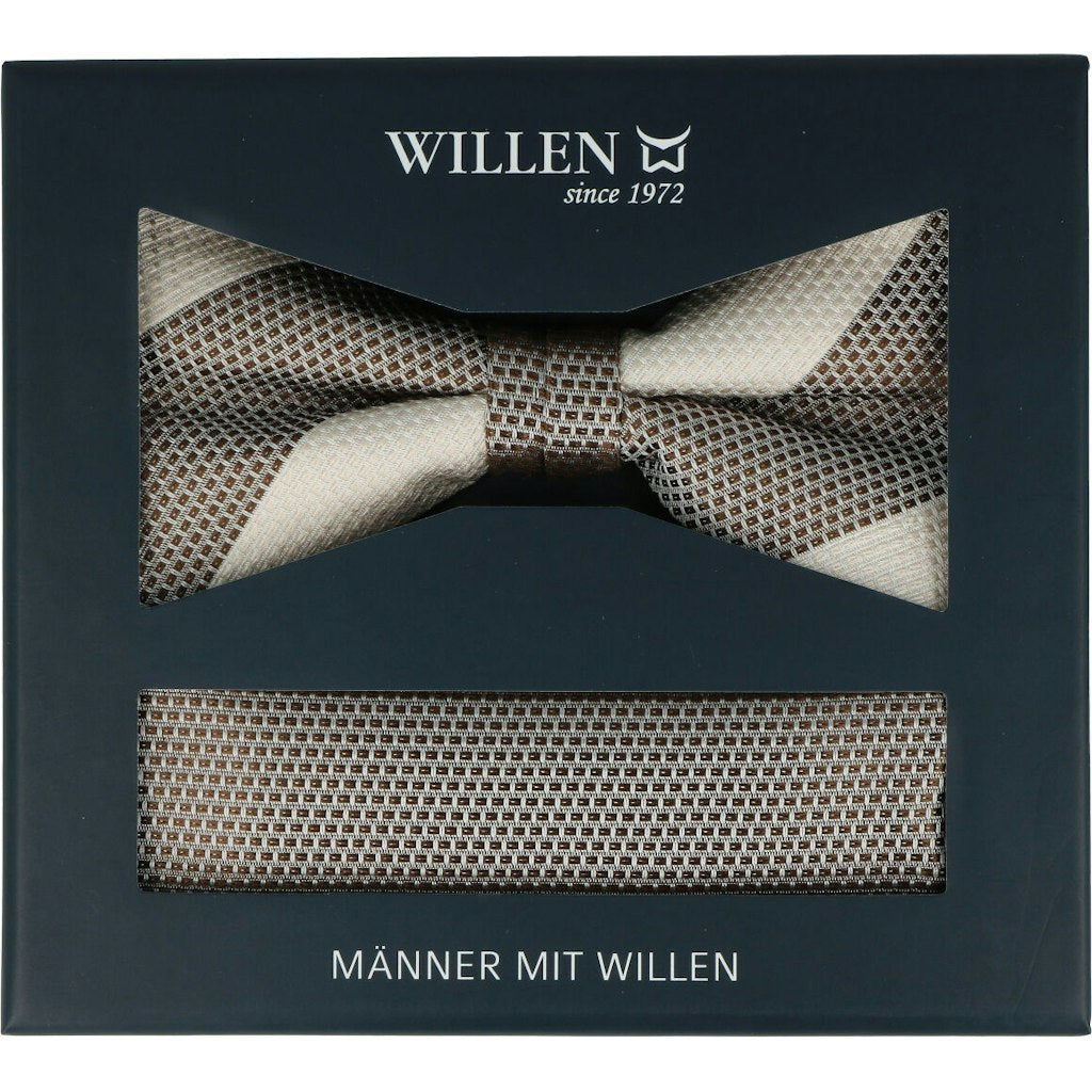Willen Herren Krawatten & Schleifen Schoko