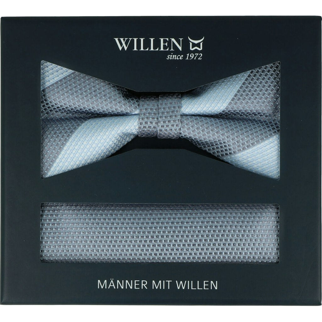 Willen Herren Krawatten & Schleifen Mittelblau