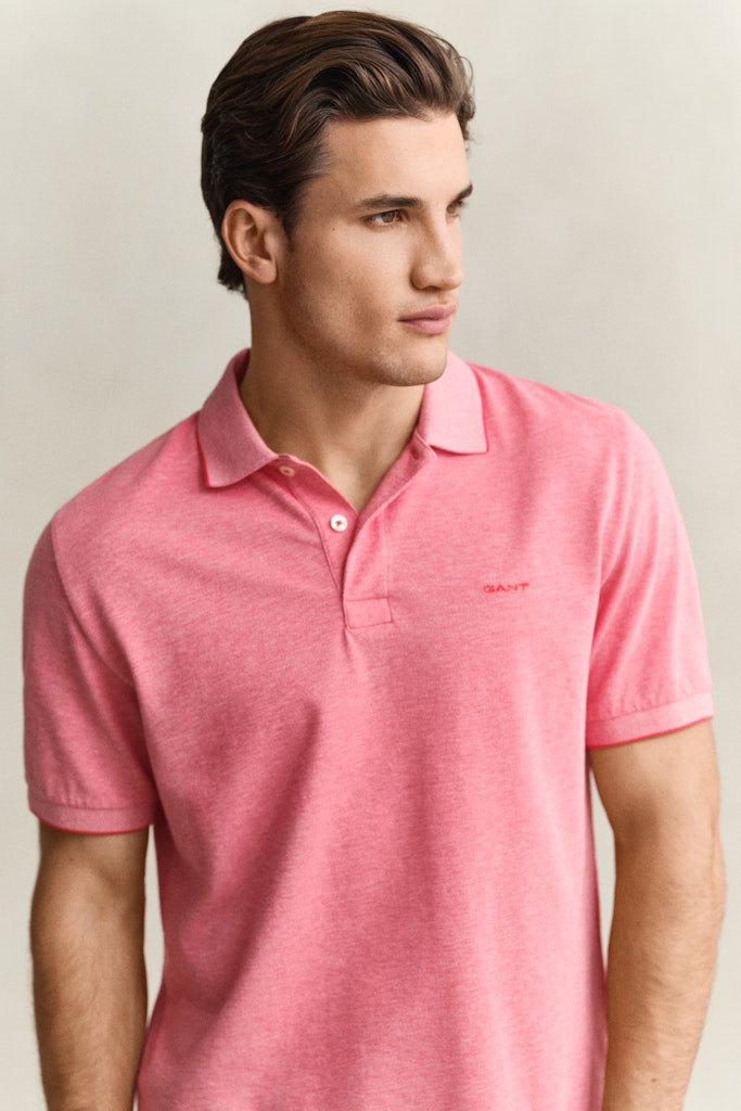 Gant Herren Polo-Shirts Rose Red
