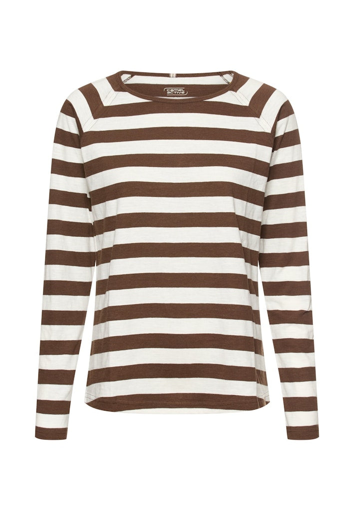 Camel active Damen T-Shirts  Brown/ Milk