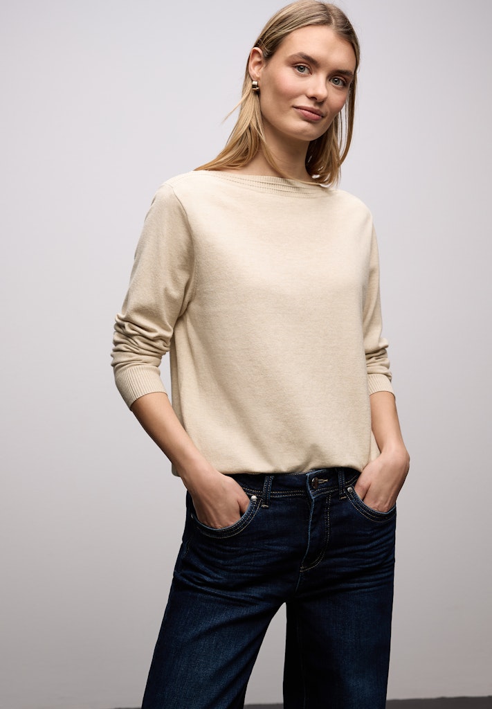 Street One Damen Pullover Cotton Be