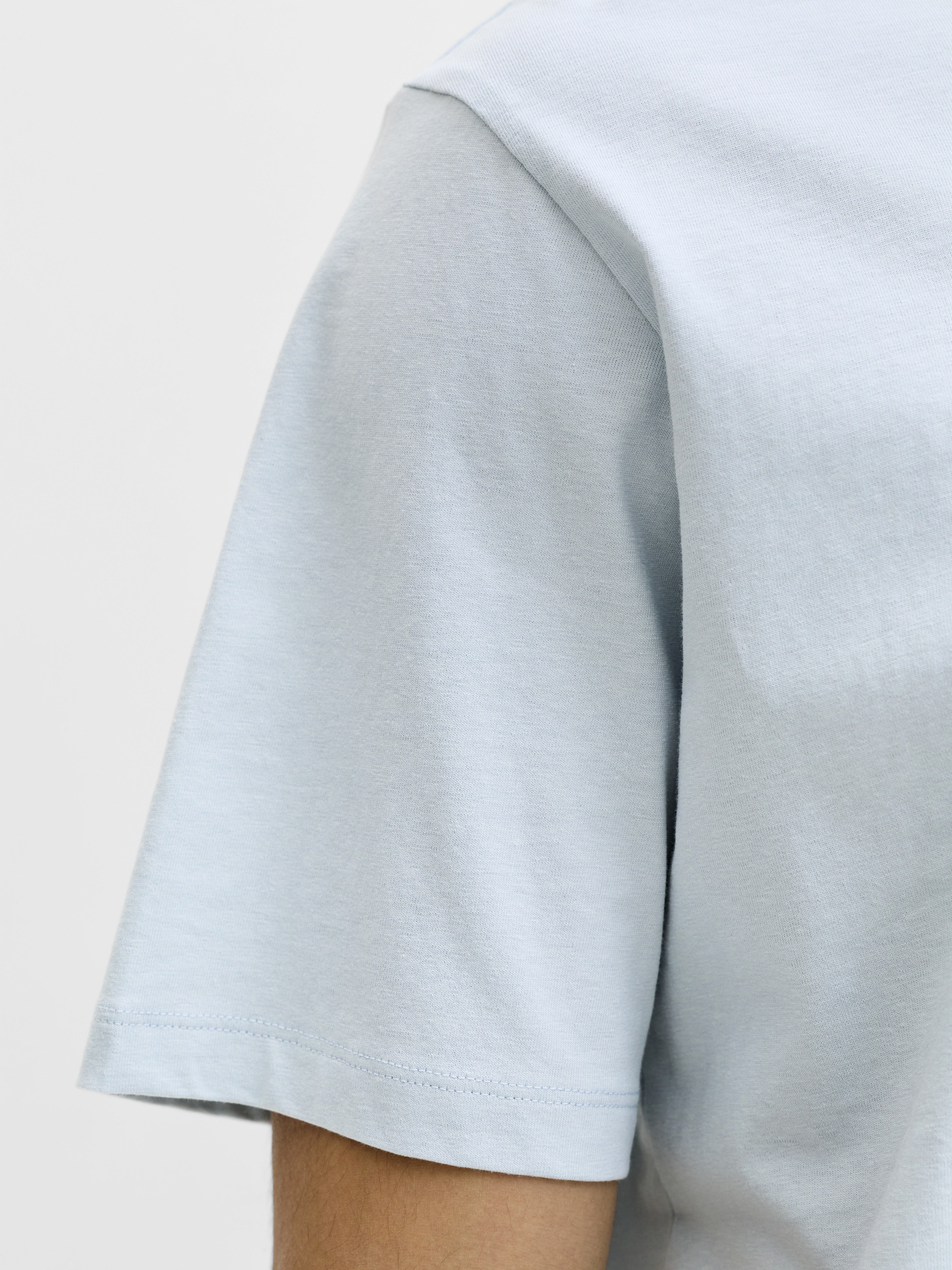 Jack & Jones Herren T-Shirts kurz Celestial Blue