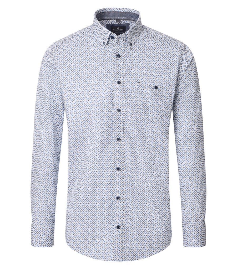 Casa Moda Herren Hemden  Blau