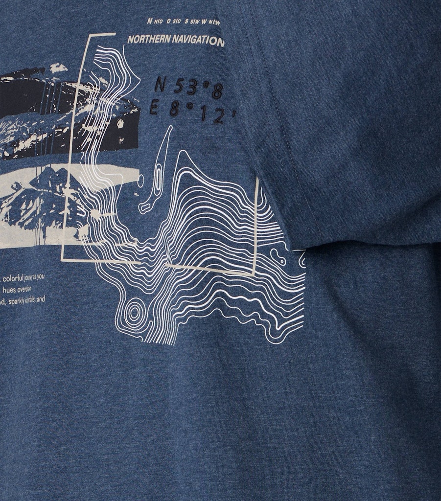 Casa Moda Herren T-Shirts kurz  Blau