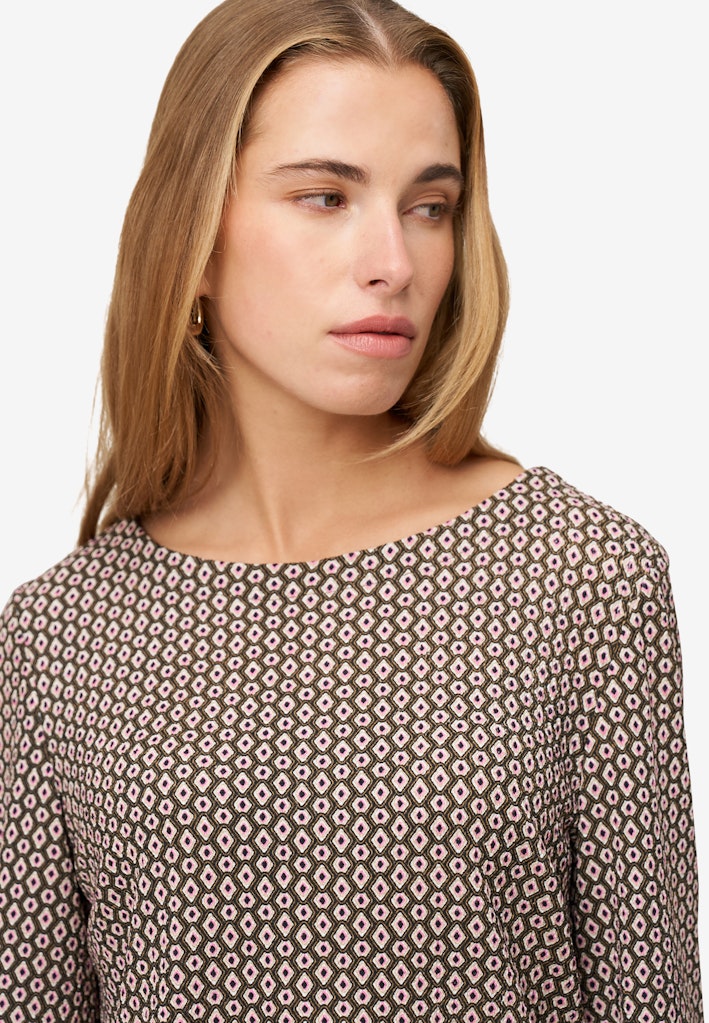 Zero Damen Blusen Creambrown