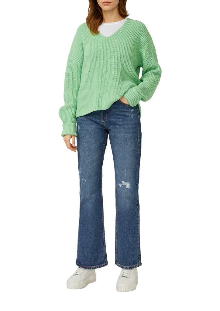 S. Oliver red Damen Pullover Green