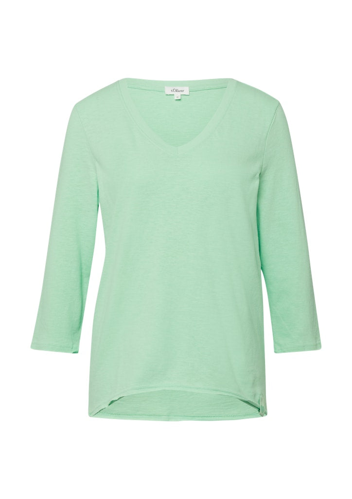 S. Oliver red Damen T-Shirts Green