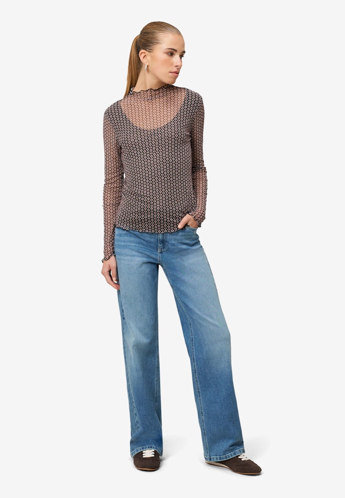 Zero Damen T-Shirts Creambrown