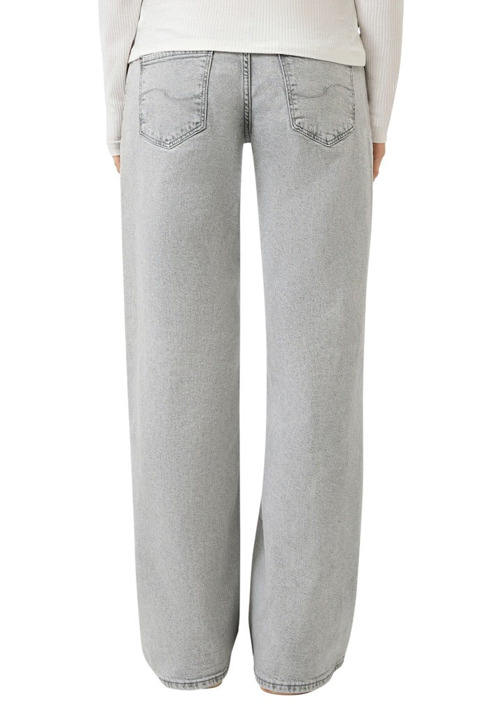 QS by S.Oliver Damen Jeans Grey/Black