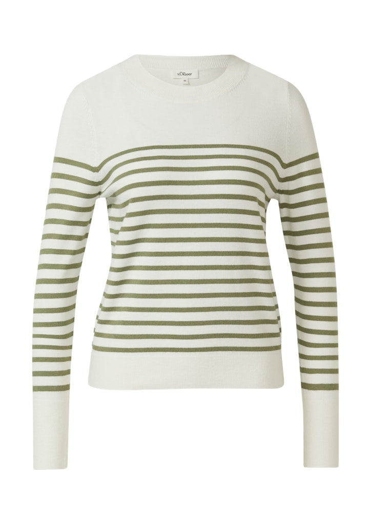 S. Oliver red Damen Pullover Green