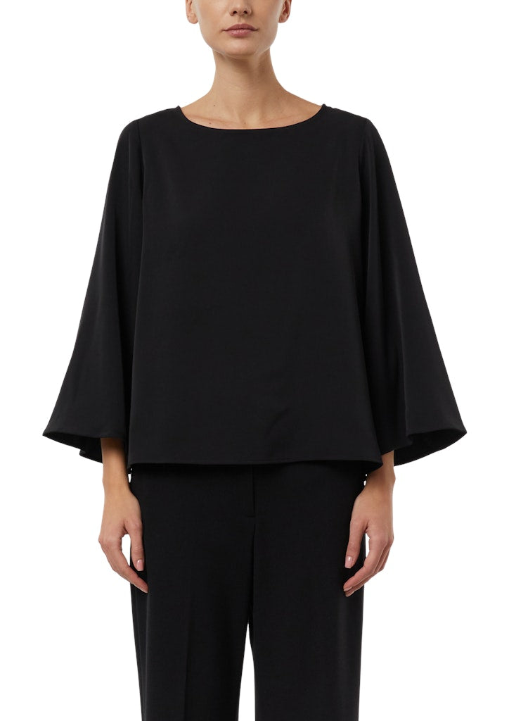 Comma Damen Blusen Grey/Black