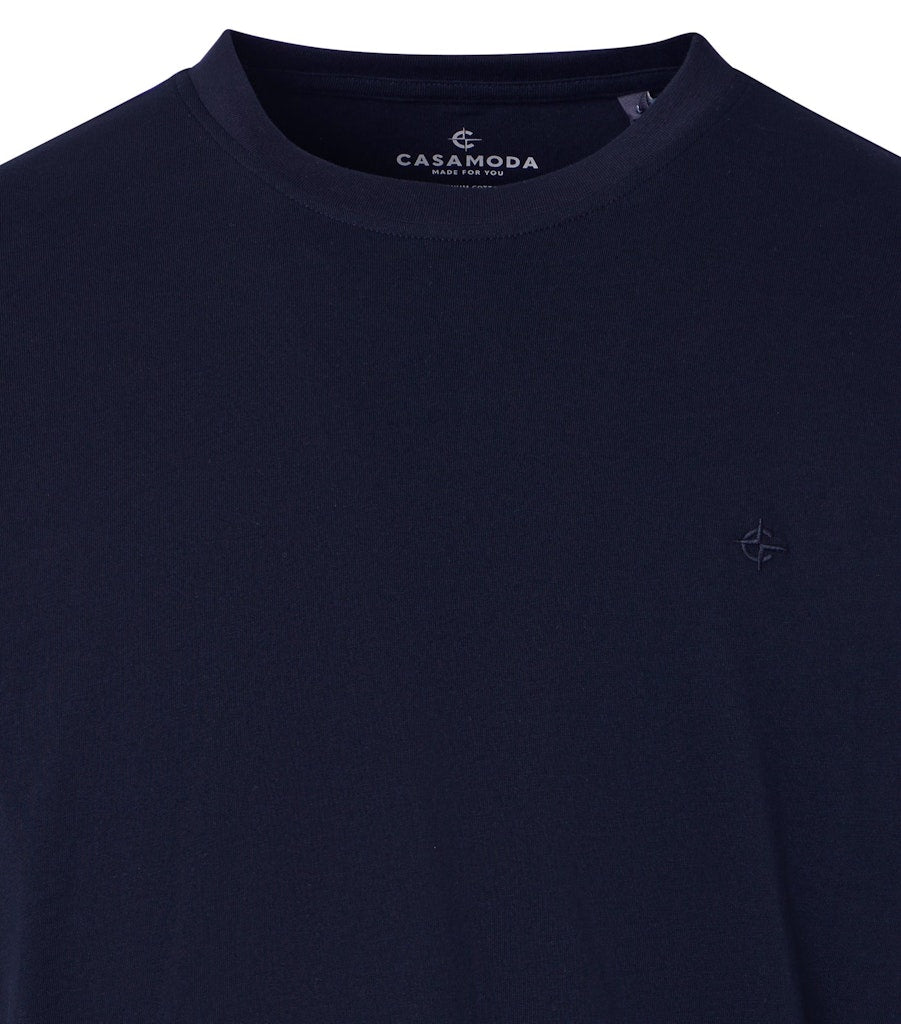 Casa Moda Herren T-Shirts kurz Blau