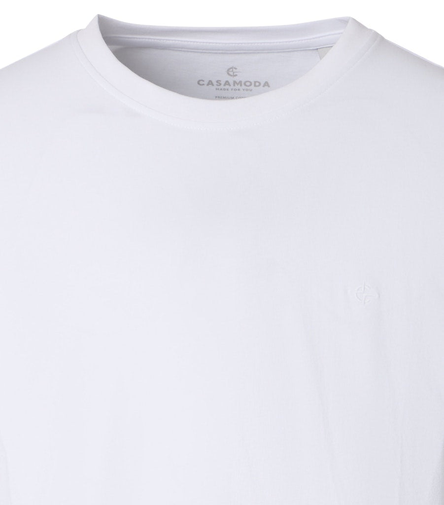 Casa Moda Herren T-Shirts kurz Weiss