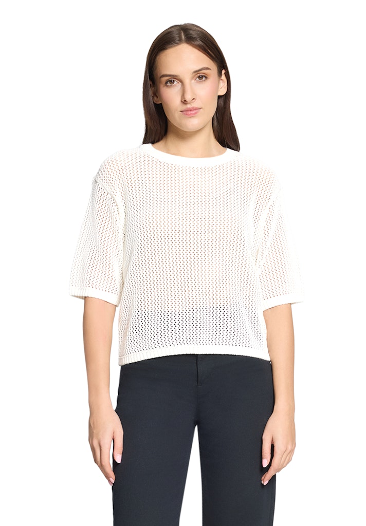 Betty & Co Damen Pullover Offwhite