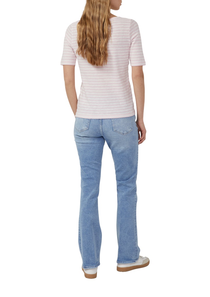 S. Oliver red Damen T-Shirts Lilac/Pink