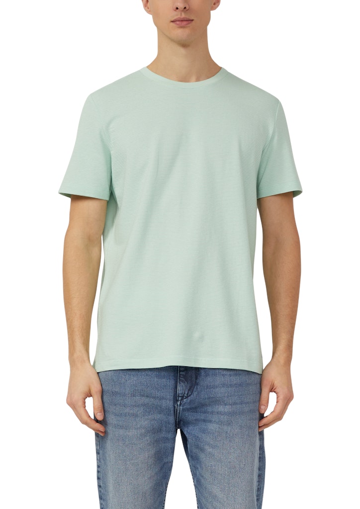 S. Oliver red Herren T-Shirts kurz Blue Green