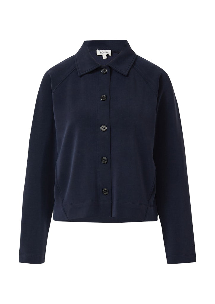 S. Oliver red Damen Sweatjacken Blue