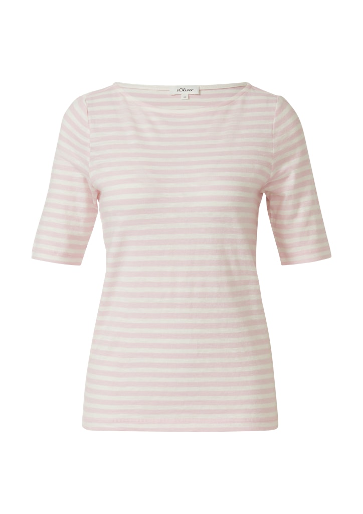 S. Oliver red Damen T-Shirts Lilac/Pink