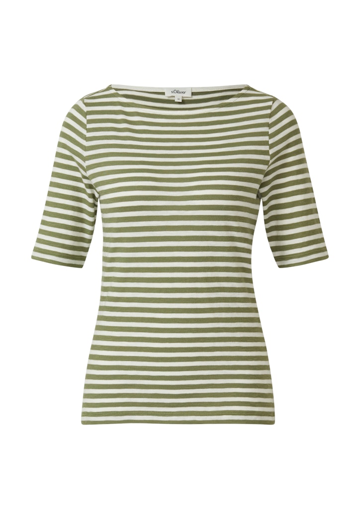 S. Oliver red Damen T-Shirts Green