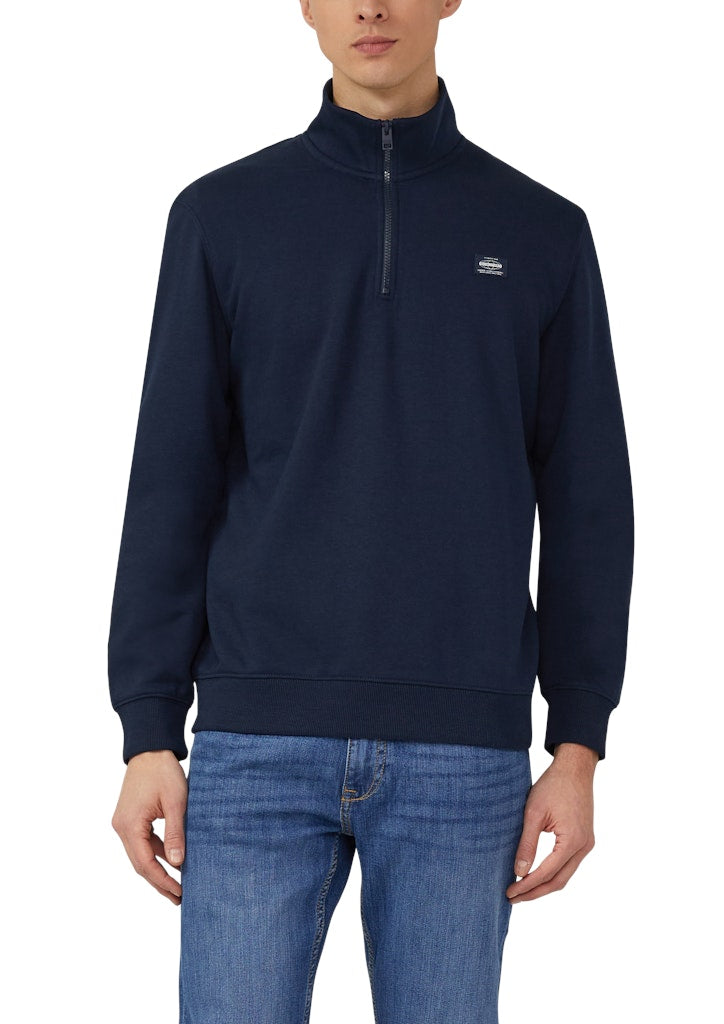 S. Oliver red Herren Sweatshirts Blue