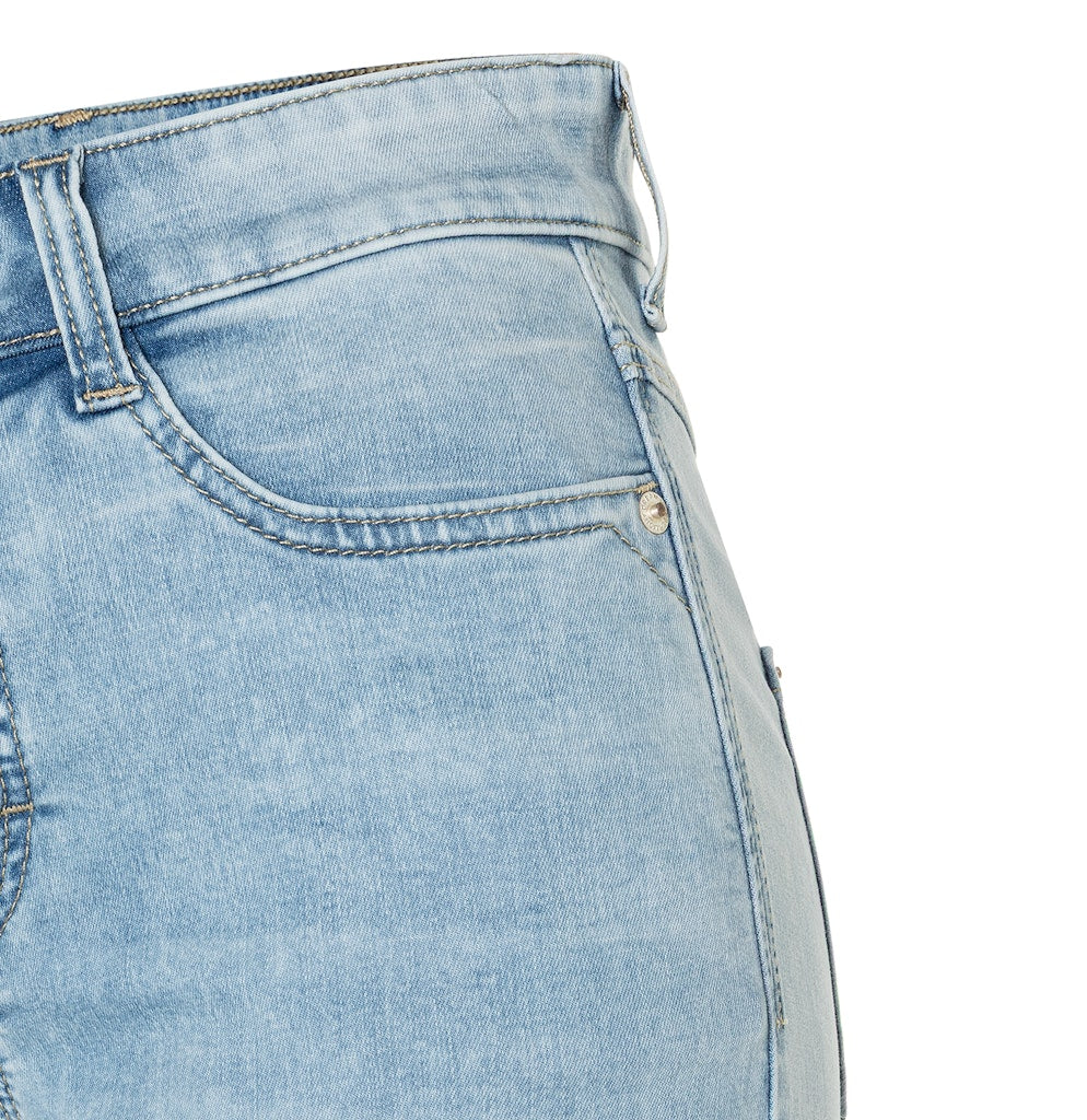 Mac Damen Jeans Light Azure Blu