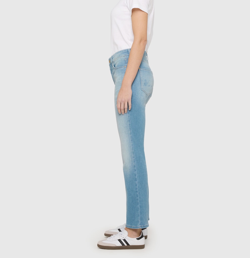 Mac Damen Jeans Bluegrey Used W