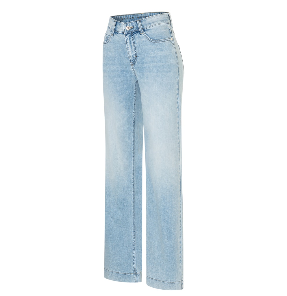 Mac Damen Jeans Light Azure Blu