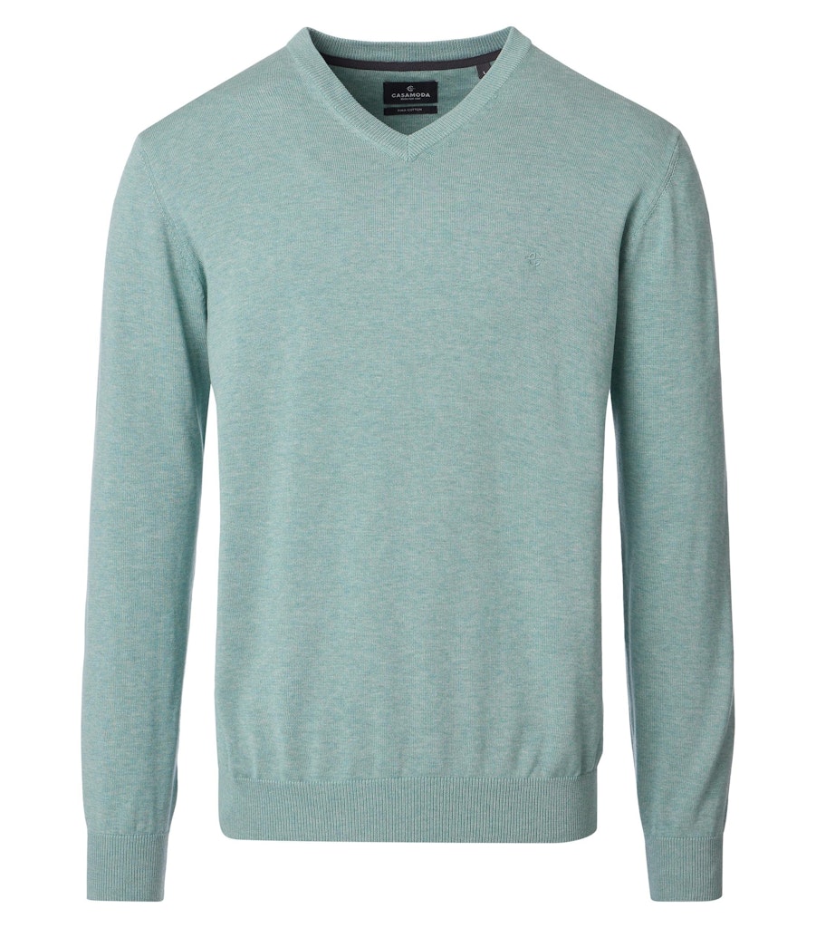 Casa Moda Herren Pullover  Gruen