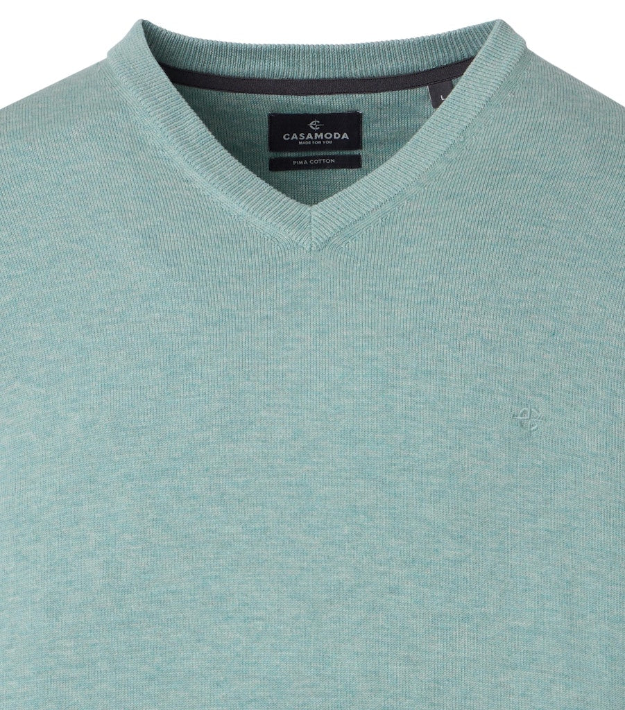 Casa Moda Herren Pullover Gruen