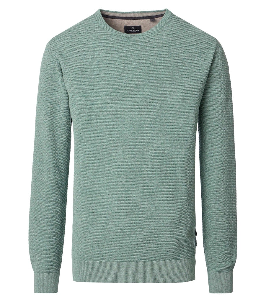 Casa Moda Herren Pullover  Gruen