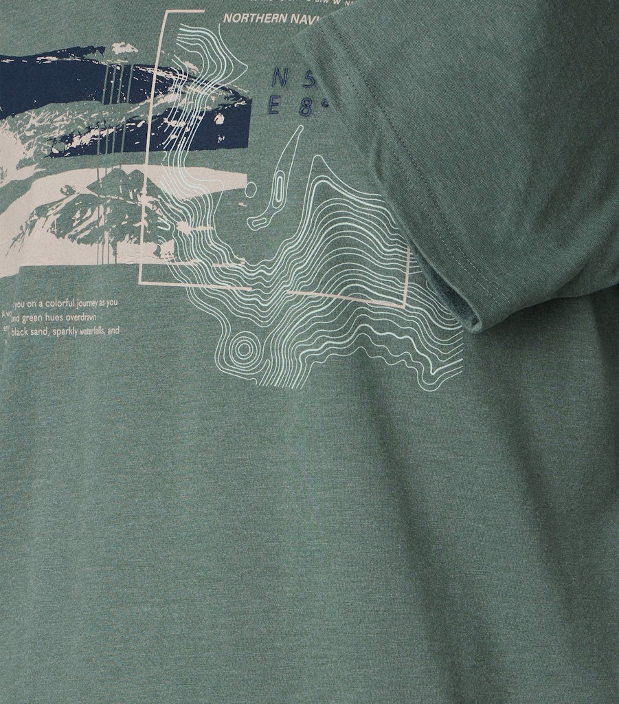 Casa Moda Herren T-Shirts kurz  Gruen