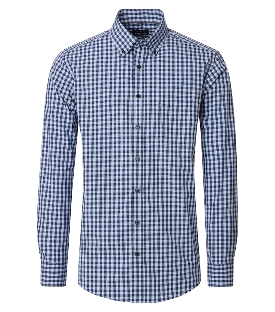 Casa Moda Herren Hemden  Blau