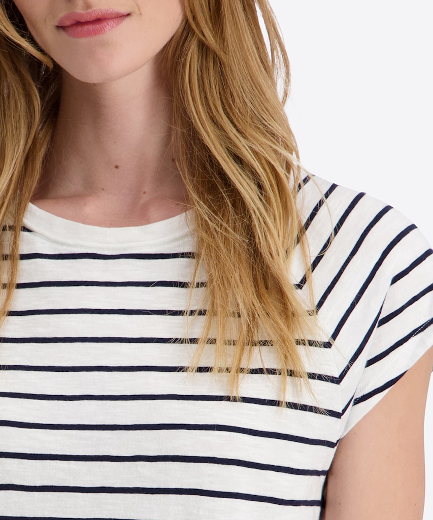Timezone Damen T-Shirts  White Blu