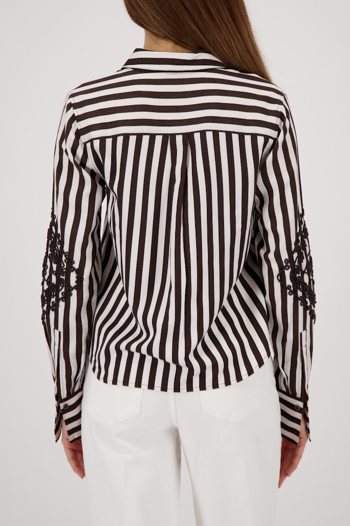 Monari Damen Blusen  Dark Chocol