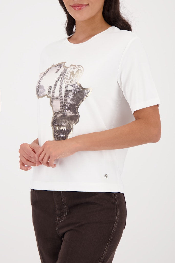 Monari Damen T-Shirts Off-White