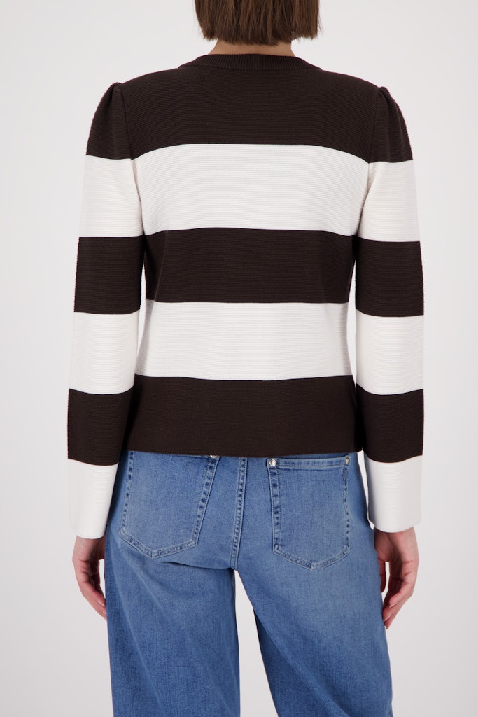 Monari Damen Strickjacken  Dark Chocol