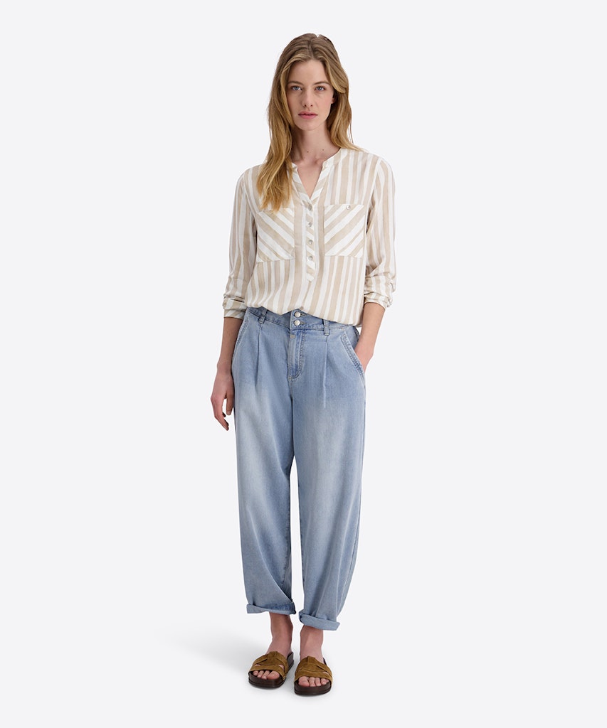 Timezone Damen Jeans  Bleach Bl